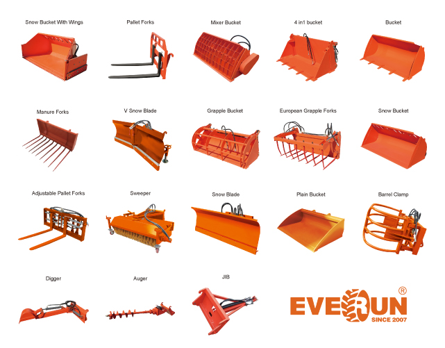Дополнительные приспособления погрузчика Everun
